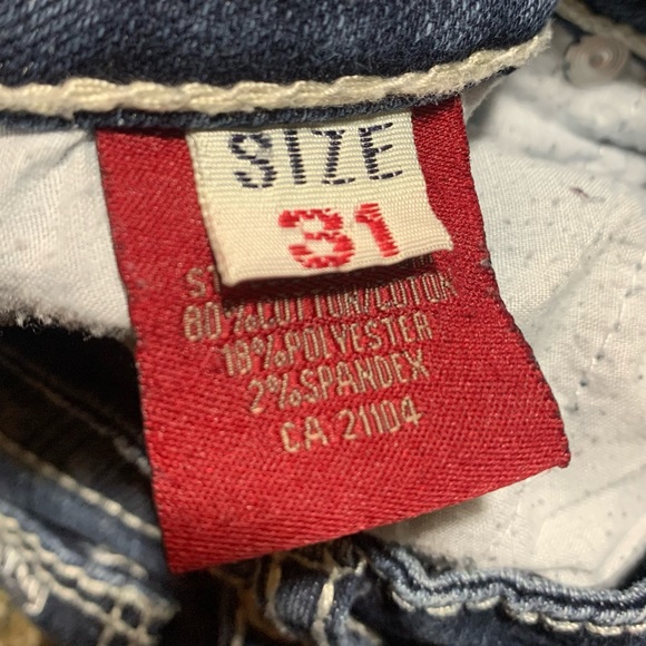 Boot cut Jeans with pronounced stitching (31) - Picture 6 of 8